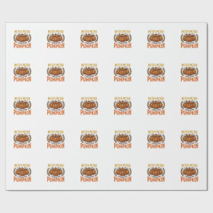 Peter Peter Pumpkin Vintage Halloween Shirt Design Wrapping Paper
