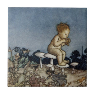 Peter Played His Flute Ceramic Tile