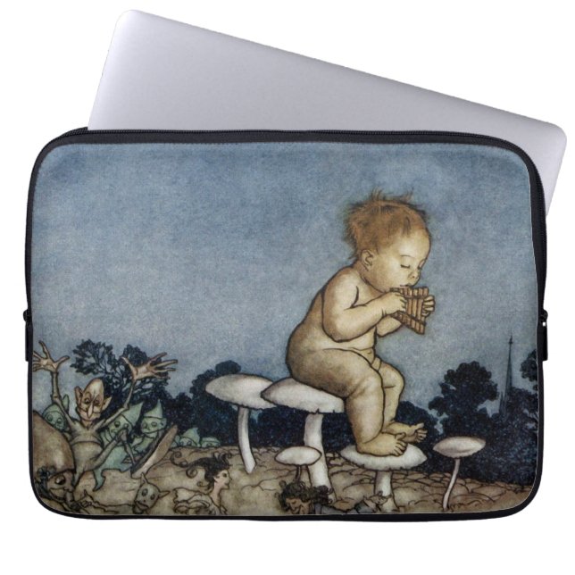 Peter Played His Flute Laptop Sleeve (Front)