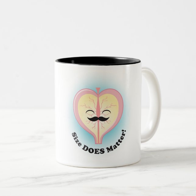 Peter Prostate "Size DOES Matter!" Coffee Mug (Front Right)