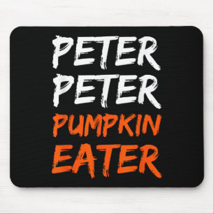 Peter Pumpkin Costume Eater Halloween  Mouse Pad