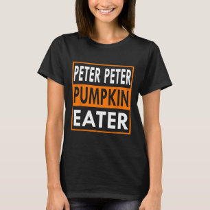 Peter Pumpkin Eater Costume For Couples - Matching T-Shirt