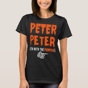Peter Pumpkin Eater Costume Halloween Splash T-Shirt
