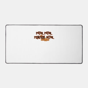 Peter Pumpkin Eater Pumpkin Pie Lover Halloween Th Desk Mat