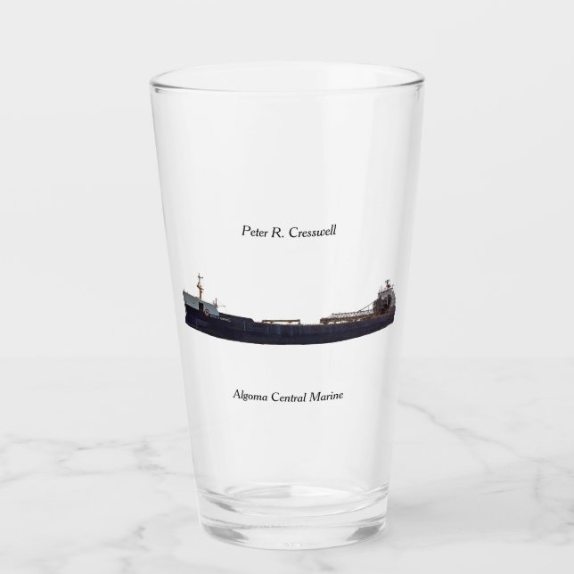 Peter R. Cresswell glass (Front)
