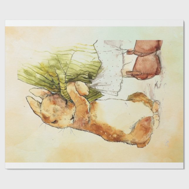 Peter Rabbit 9 Wrapping Paper (Flat)