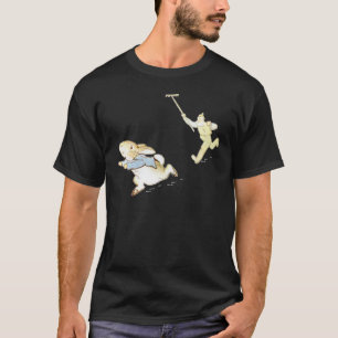 Peter Rabbit Adventure Chased by Mr. McGregor Clas T-Shirt
