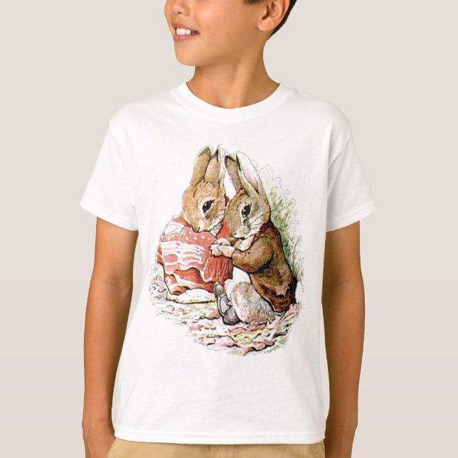 Peter Rabbit and Benjamin Bunny plan their raid T-Shirt (Front)