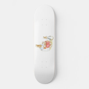 Peter Rabbit and his Sisters (by Beatrix Potter) Skateboard