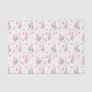 Peter Rabbit Baby Pink Tissue Paper