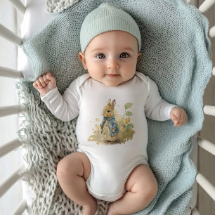 Peter Rabbit Baby Shower Baby Bodysuit