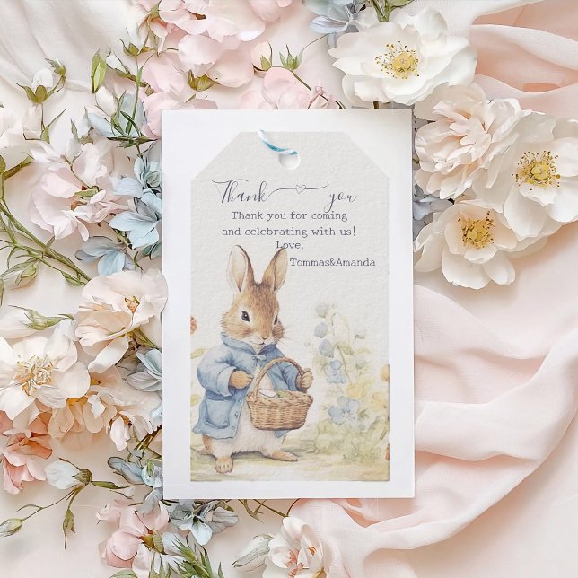 Peter Rabbit Baby Shower  Gift Tags (Creator Uploaded)