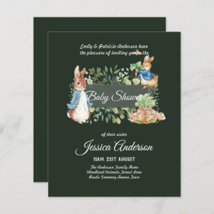 Peter Rabbit  BABY SHOWER Invitations