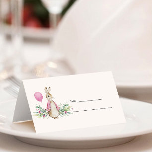 Peter Rabbit Baby Shower Place Card