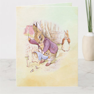 Peter Rabbit bad dad Card