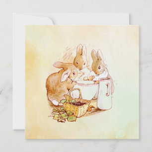 Peter Rabbit Beatrix Potter Card