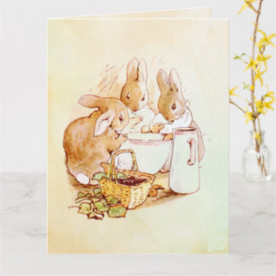 Peter Rabbit Beatrix Potter Card
