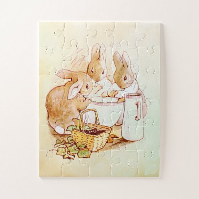 Peter Rabbit Beatrix Potter  Jigsaw Puzzle (Vertical)