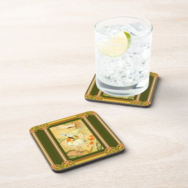 Peter Rabbit Beverage Coaster (Right Side)