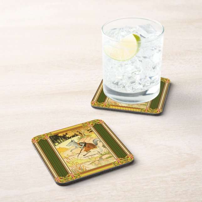 Peter Rabbit Beverage Coaster (Right Side)