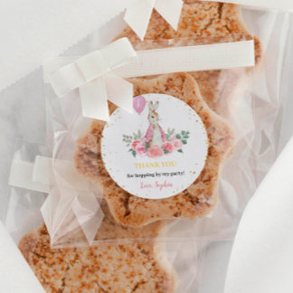 Peter Rabbit Birthday Sticker Labels