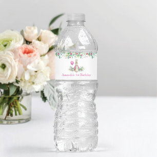 Peter Rabbit Birthday Water Bottle Label