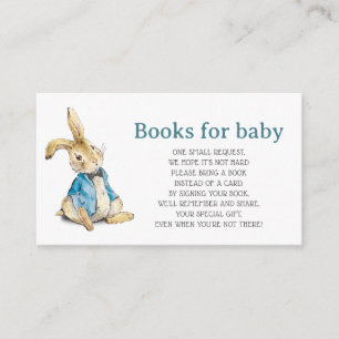 Peter Rabbit Blue Book Request Insert