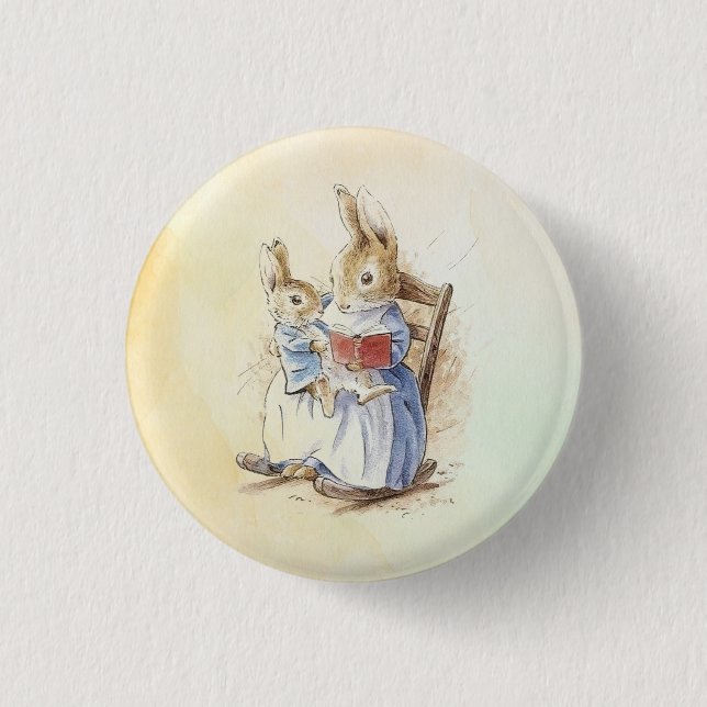Peter Rabbit (book)   3 Cm Round Badge (Front)