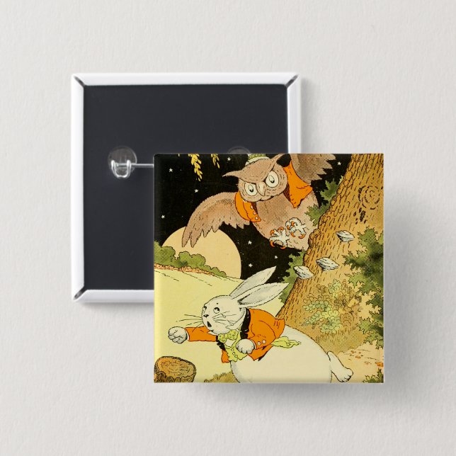 Peter Rabbit Button (Front & Back)