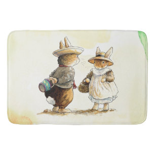 Peter Rabbit (couple) Bath Mat