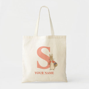 Peter Rabbit   Custom Flopsy - Letter S Tote Bag