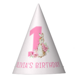 Peter Rabbit   First Birthday Party Hat