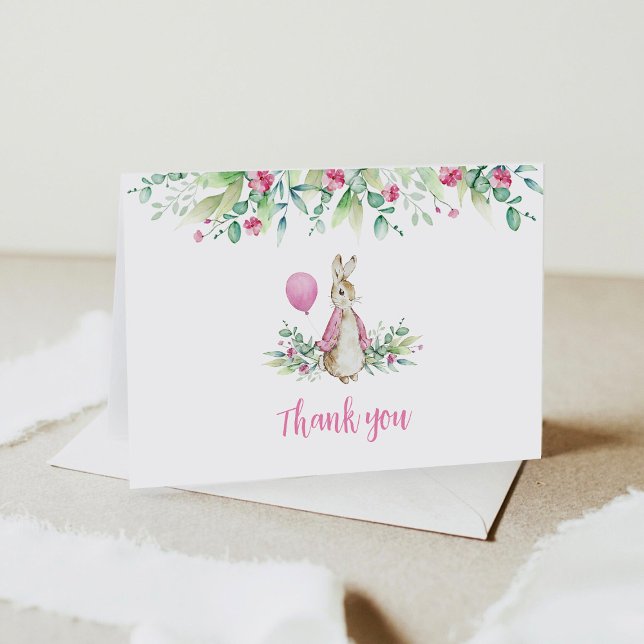Peter Rabbit Folded Thank You Card (Creator Uploaded)