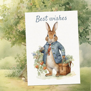 Peter Rabbit Greeting card