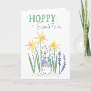 Peter Rabbit   Hoppy Easter Card