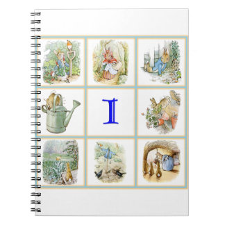 PETER RABBIT images personalised with the letter H Notebook