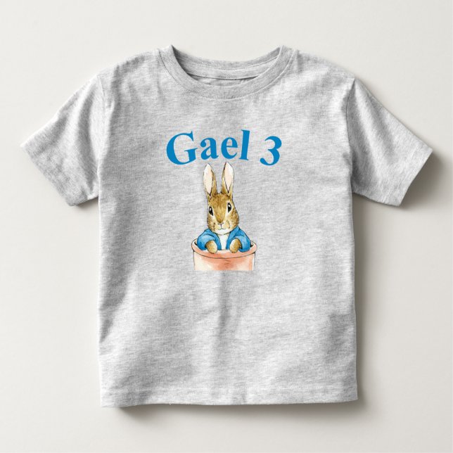 Peter Rabbit in a Pot Gael 3   Toddler T-Shirt (Front)