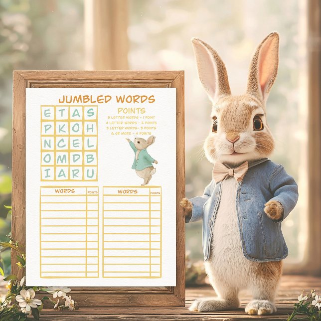 Peter Rabbit Kids Guessing Game (Creator Uploaded)