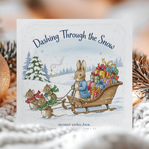 Peter Rabbit Magical Christmas Holiday Card