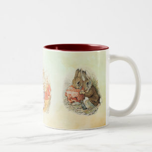 Peter Rabbit mix Two-Tone Coffee Mug