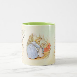 Peter Rabbit (mom)  Two-Tone Coffee Mug