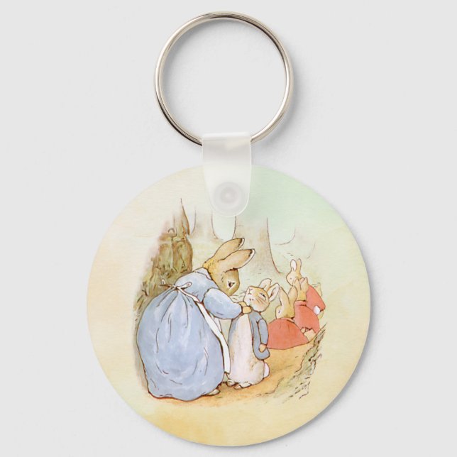 Peter Rabbit (mum)    Key Ring (Front)
