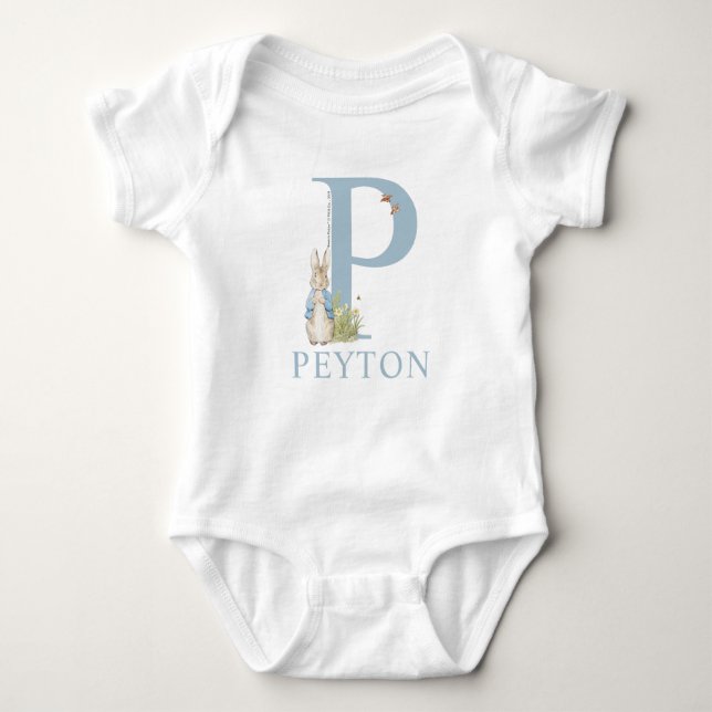Peter Rabbit | P is for Baby Bodysuit (Front)