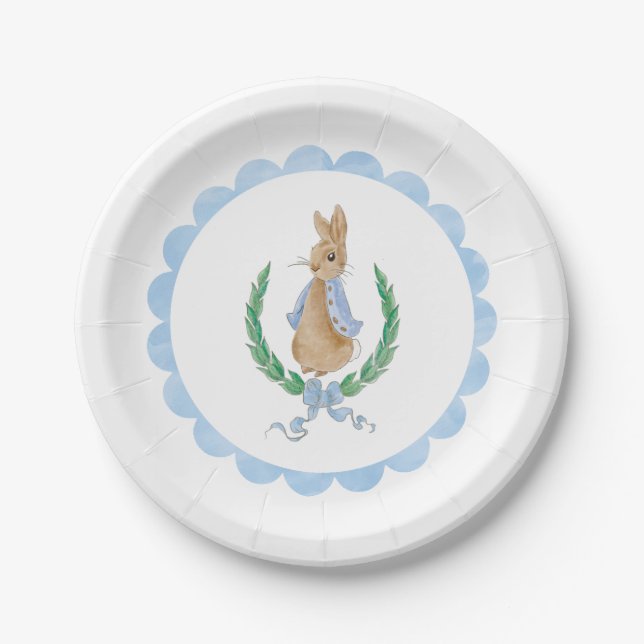Peter Rabbit Paper Party Plates (Front)