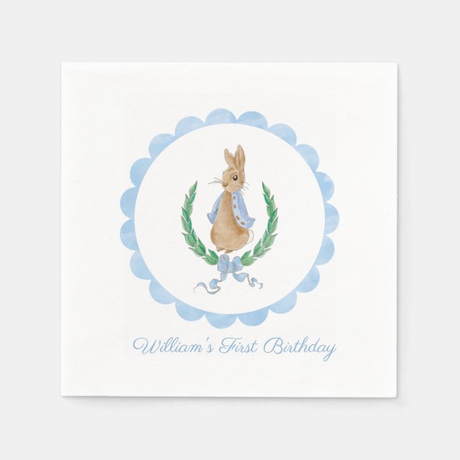 Peter Rabbit Party Napkins (Front)