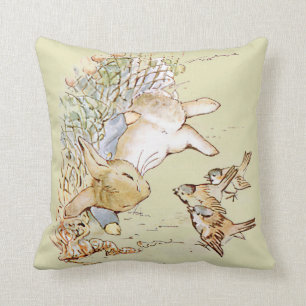 Peter Rabbit  Throw Pillow