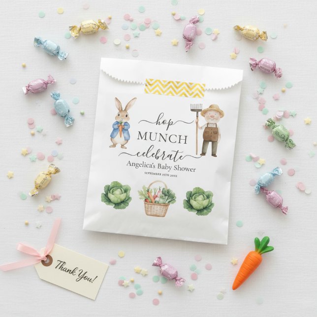 Peter Rabbit Veggies Mr McGreggor Garden Party Favour Bag (Creator Uploaded)