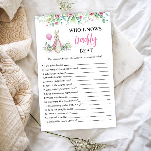 Peter Rabbit Who knows Daddy best Game