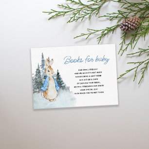 Peter Rabbit Winter Books for Baby Ticket Enclosure Card