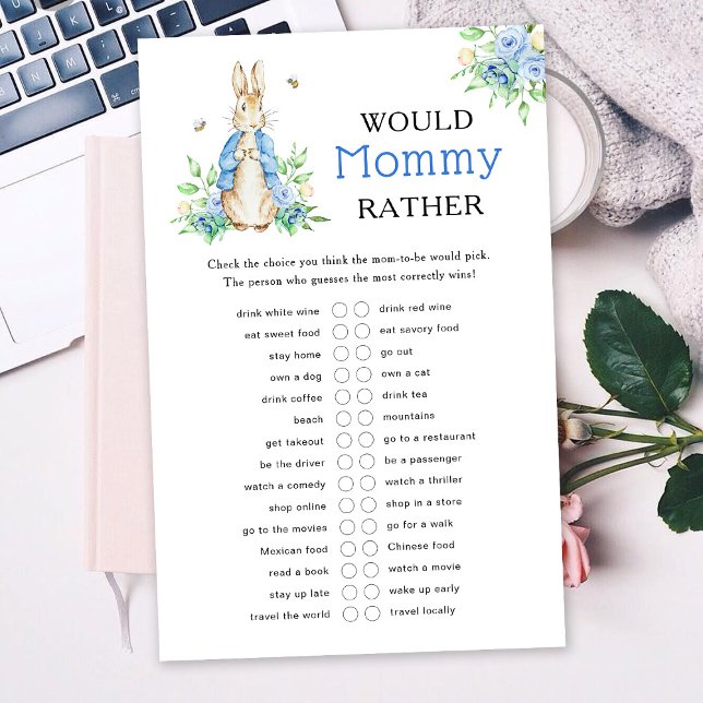 Peter Rabbit Would Mummy Rather Baby Game (Creator Uploaded)